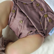 Little Brown Kiwi 🥝 Reusable Cloth Nappy + Bamboo Terry Insert