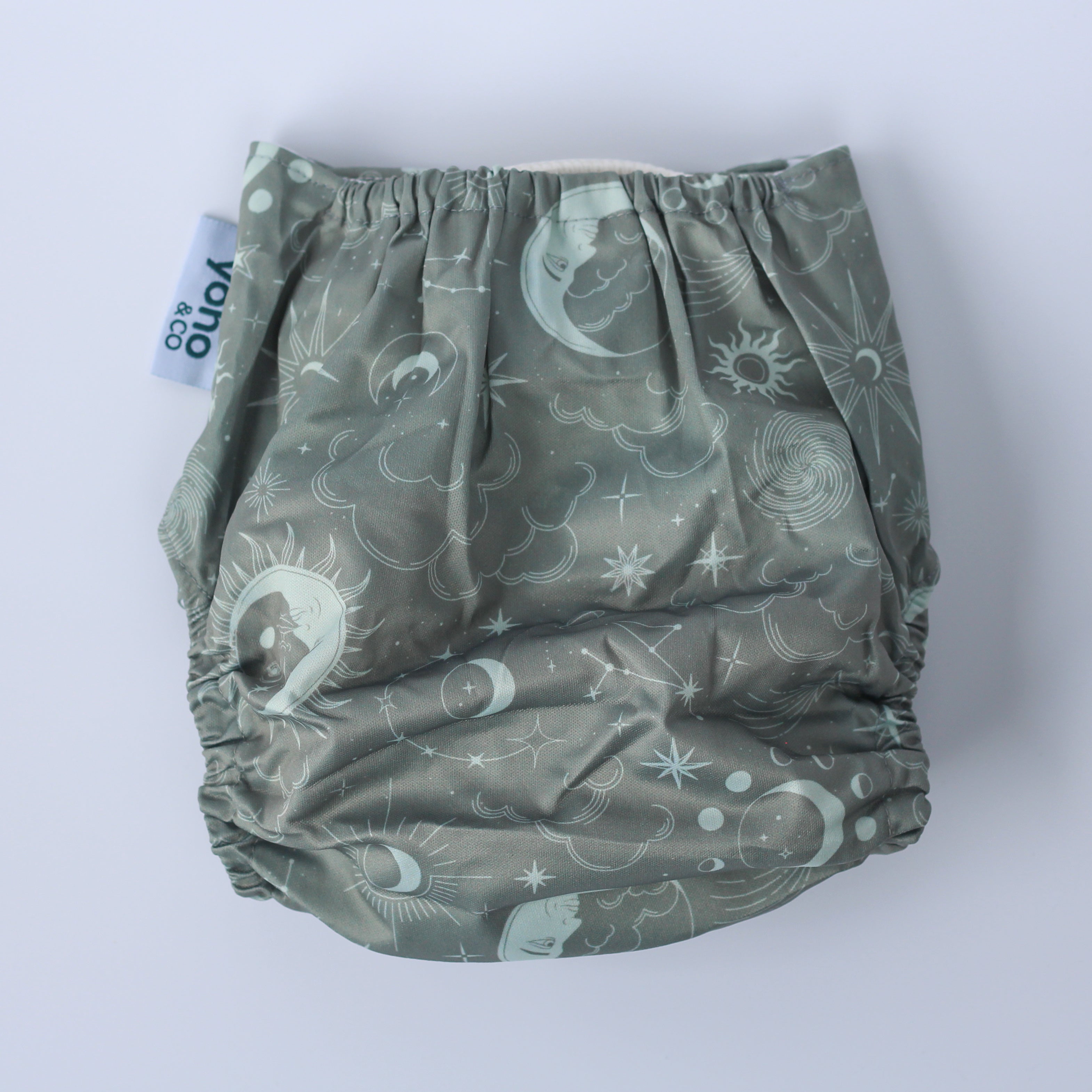 To the Moon (and Back) 🌘 Reusable Cloth Nappy + Bamboo Terry Insert