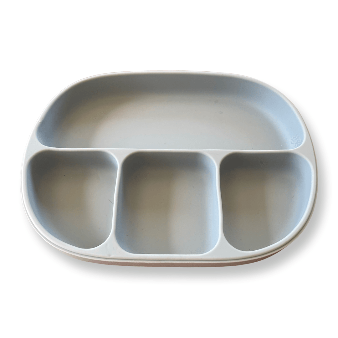 Complete Silicone Baby Feeding Collection - Dusty Pink