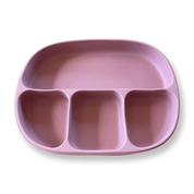 Complete Silicone Baby Feeding Collection - Dusty Pink