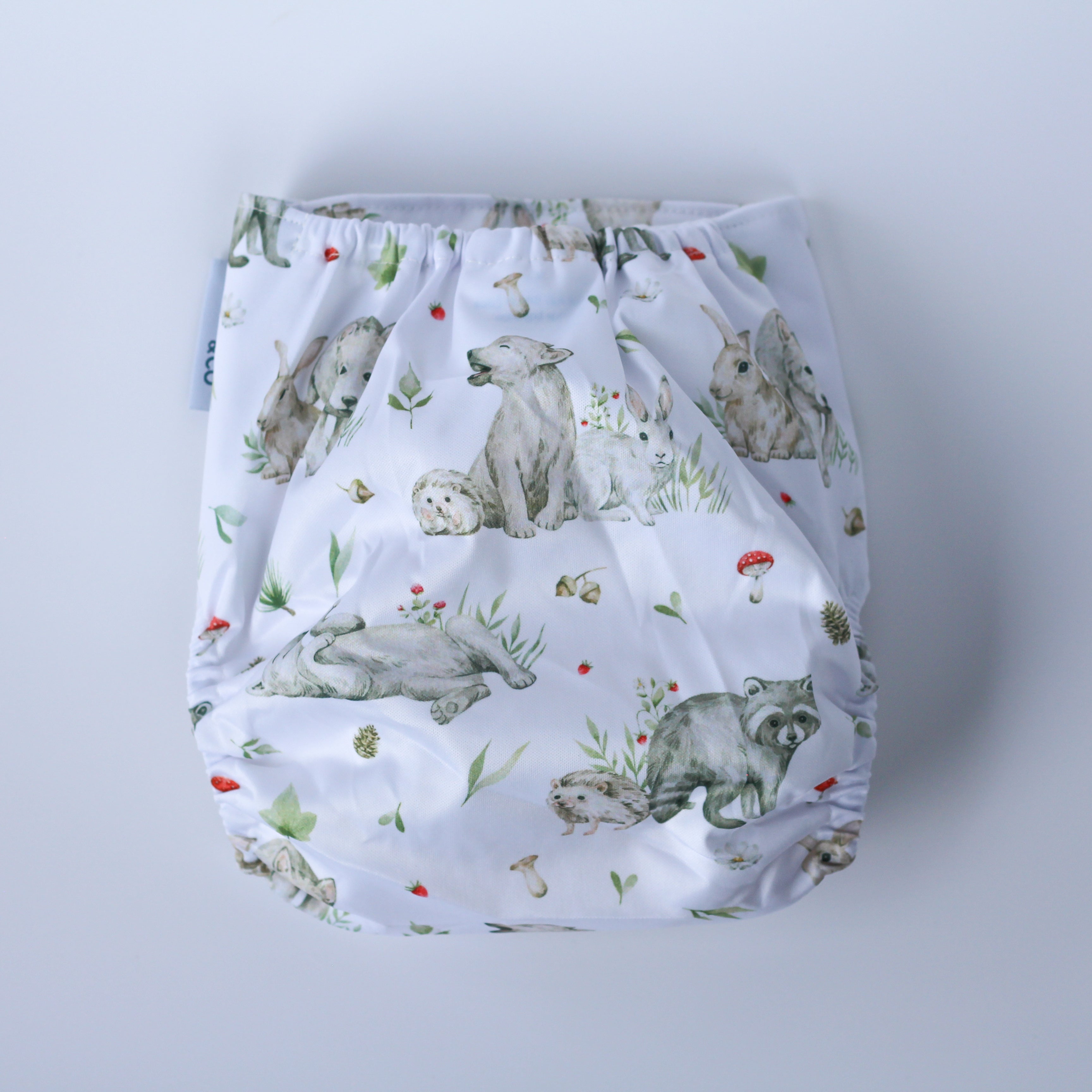 Woodland Wonders 🦝 Reusable Cloth Nappy + Bamboo Terry Insert