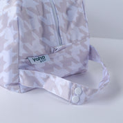 Nappy Pod Bag | Neutral Houndstooth