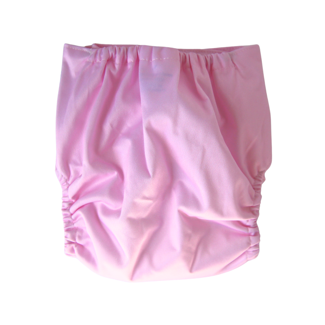 Baby Pink 🩷 Reusable Cloth Nappy + Bamboo Terry Insert
