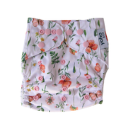 Blushing Butterfly 🦋 Reusable Cloth Nappy + Bamboo Terry Insert
