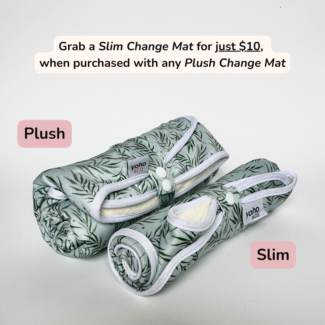 Portable Baby Change Mats - Plush | Peaceful Palms