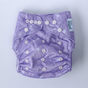 Lilac Bloom 🪻 Reusable Cloth Nappy + Bamboo Terry Insert