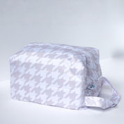 Nappy Pod Bag | Neutral Houndstooth
