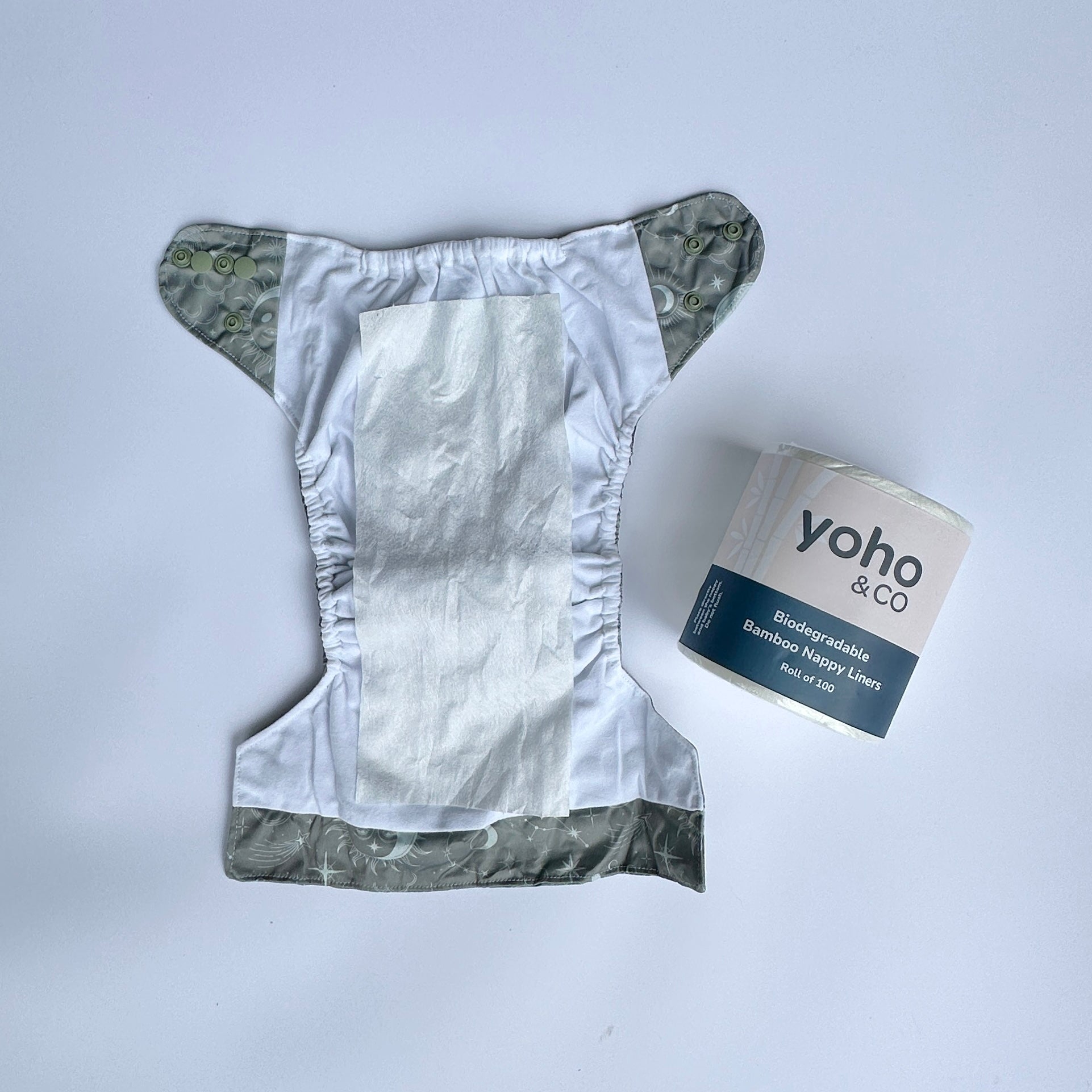 Bamboo Nappy Liners for reusable cloth nappies | 100% biodegradable