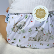 Woodland Wonders 🦝 Reusable Cloth Nappy + Bamboo Terry Insert