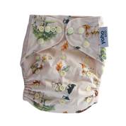 Farmyard Friends 🚜 Reusable Cloth Nappy + Bamboo Terry Insert