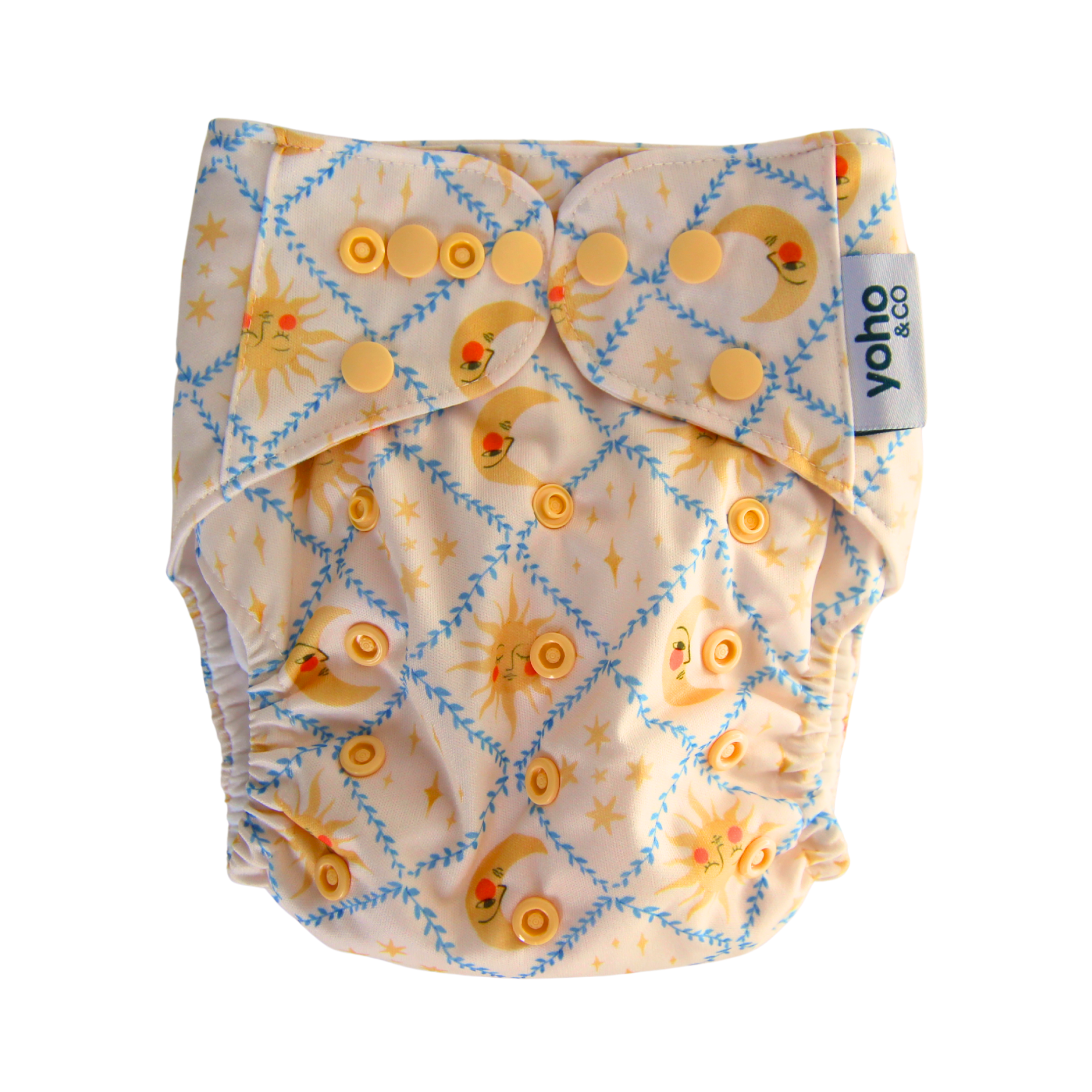 Sunbeams & Moonlight ☀️ Reusable Cloth Nappy + Bamboo Terry Insert
