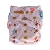 Treasures of Aotearoa ✨ Reusable Cloth Nappy + Bamboo Terry Insert