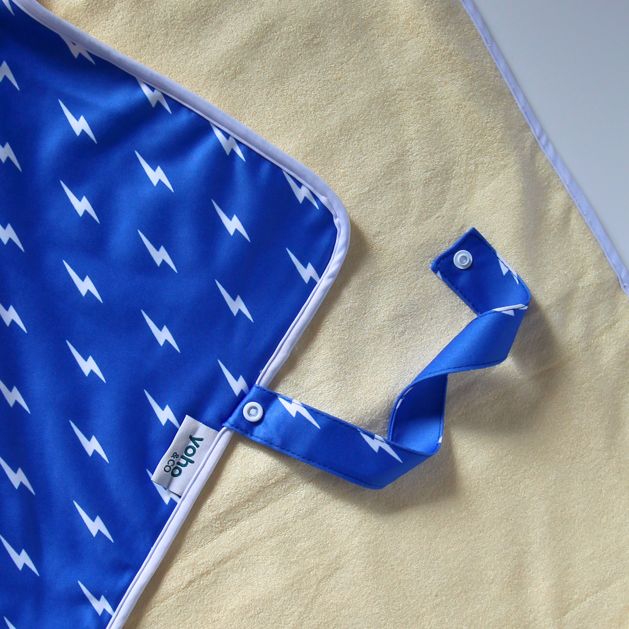 Portable Baby Change Mats - Plush | Lightning Strikes ⚡