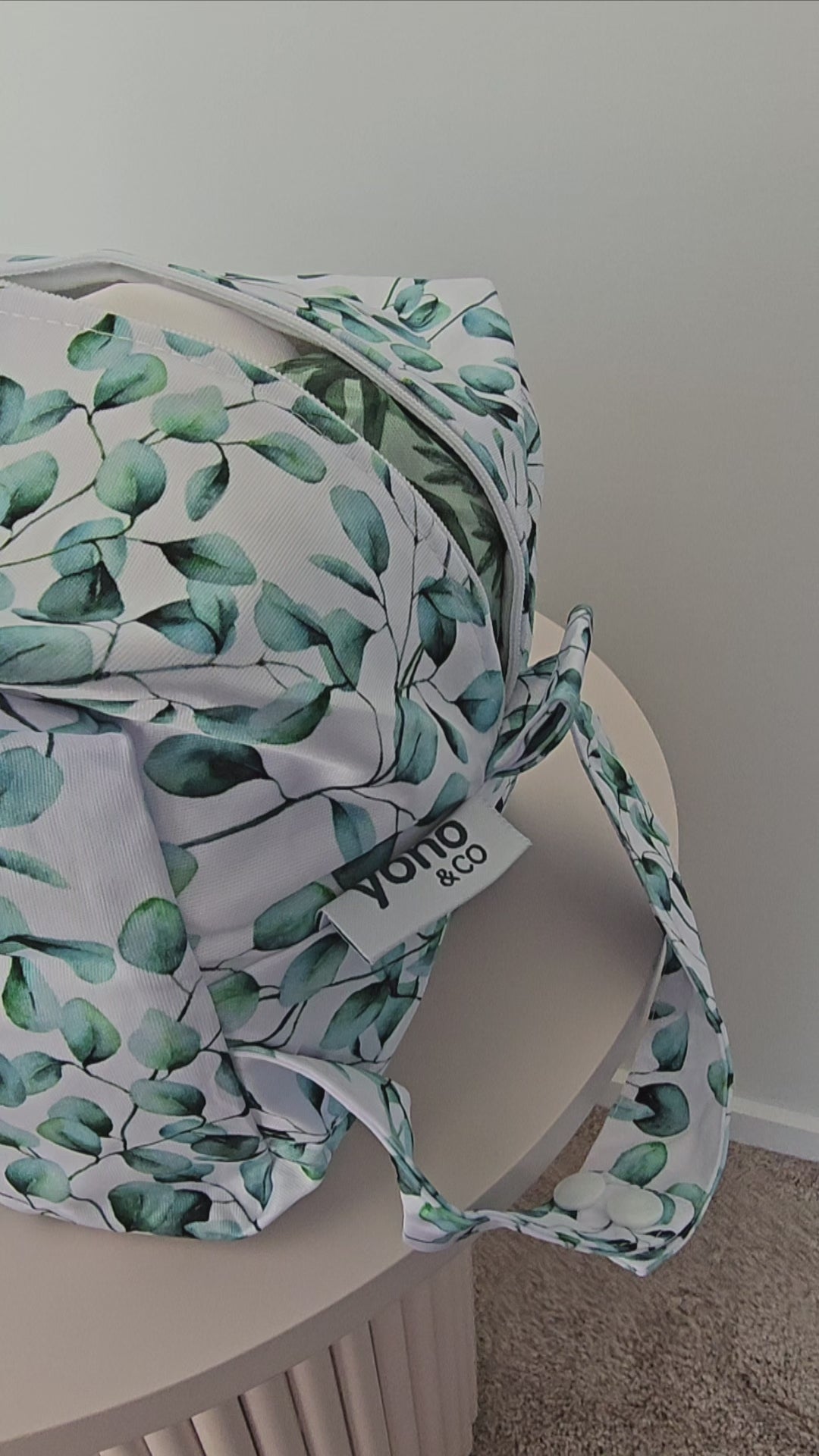 Nappy Pod Bag - Eucalyptus Escape